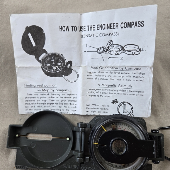 Lensatic Engineer Compass - Picture 10 of 11